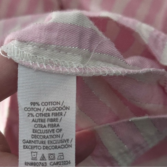 Vintage Victoria's Secret Cotton Striped Pajama Set - Picture 4 of 11